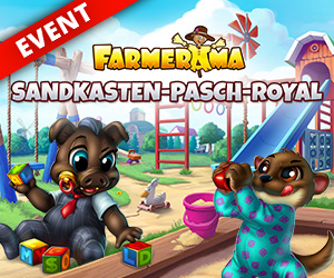 Farmerama Grafik für das Event Sandkasten Pasch Royal