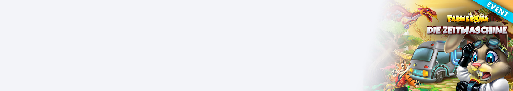 Farmerama Hero Bild für das Event Die Zeitmaschine
