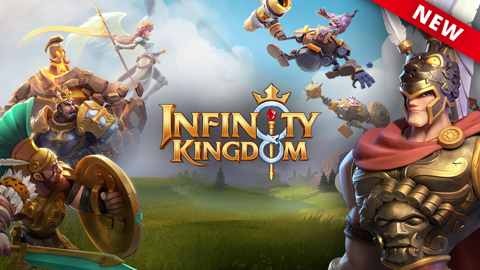 Infinity Kingom Teaser Grafik mt König und Kriegern