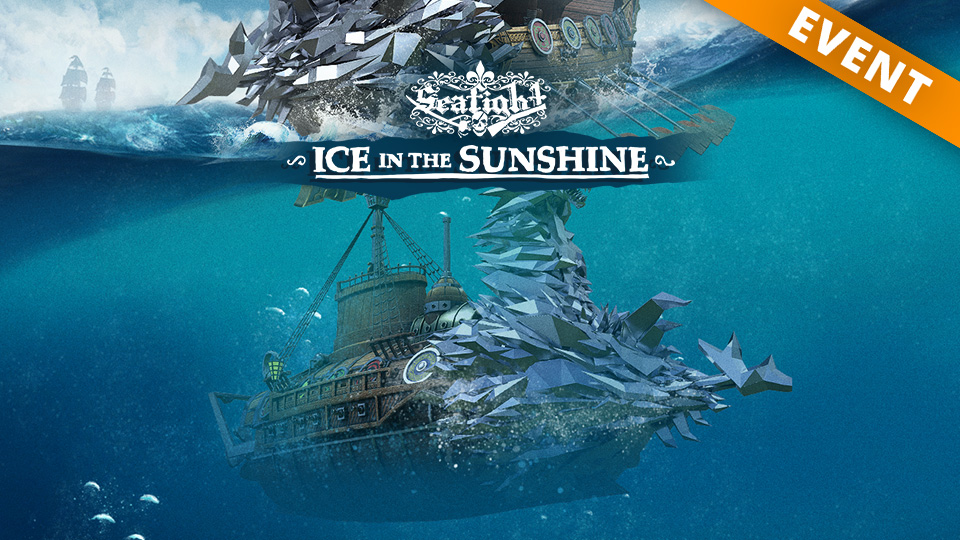 Seafight Event Hero Grafik zum Event Eis im Sonnenschein
