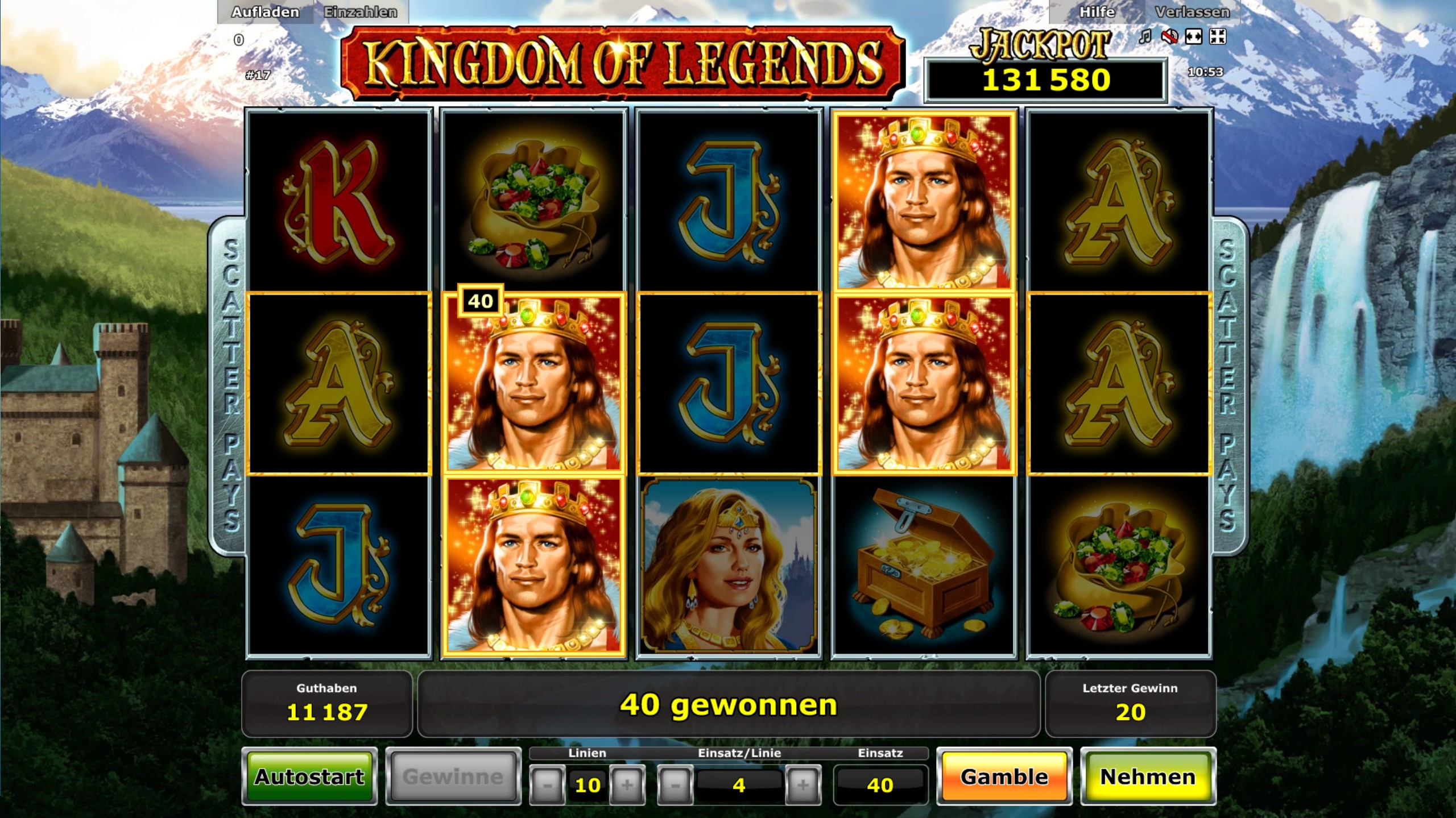 Book ra casino game
