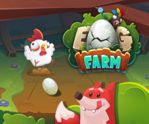 Egg Farm Teaser Grafik Oster Game Mini Spiel
