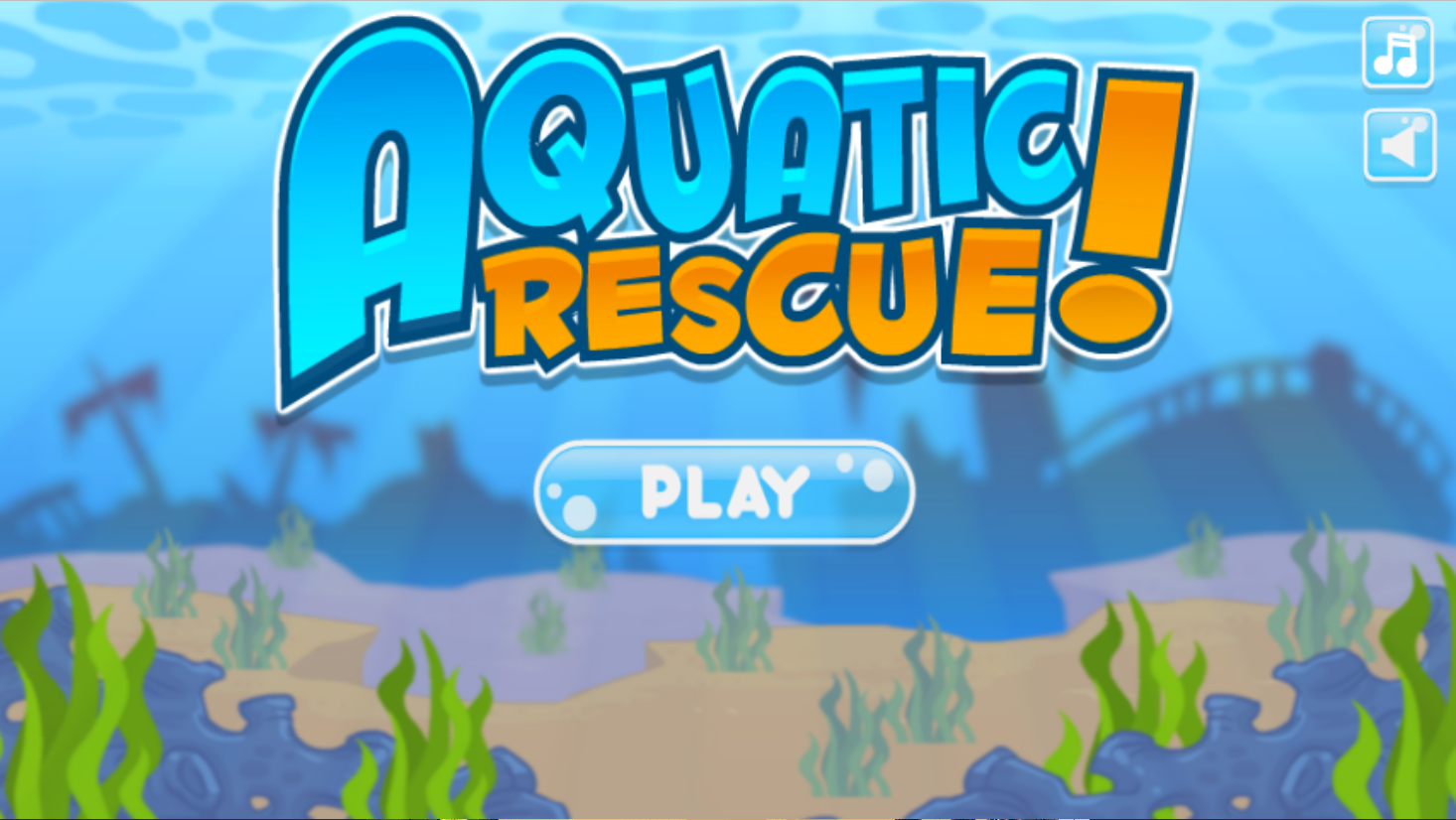 Aquatic Rescue - Menü