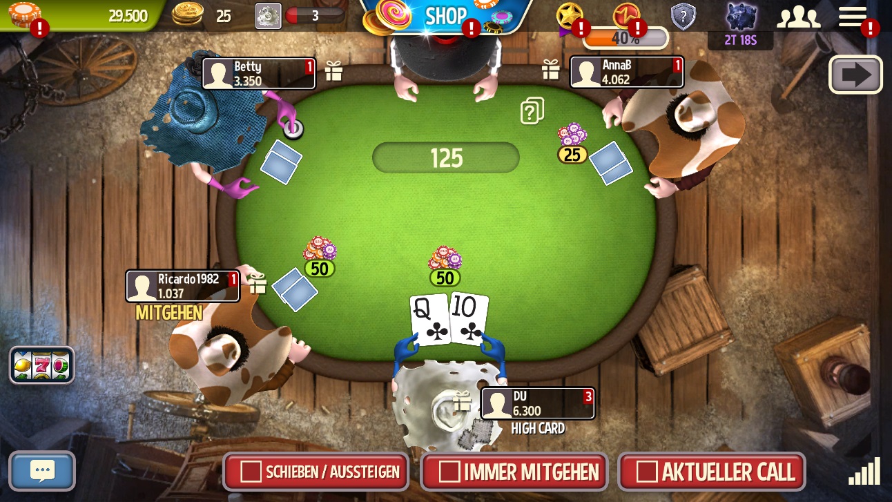 Governor of Poker 3 - Setzen Sie geschickt Ihre Chips!