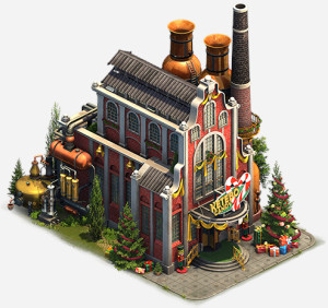 Bilder der Ketebo Süßigkeiten Fabrik im Spiel Forge of Empires