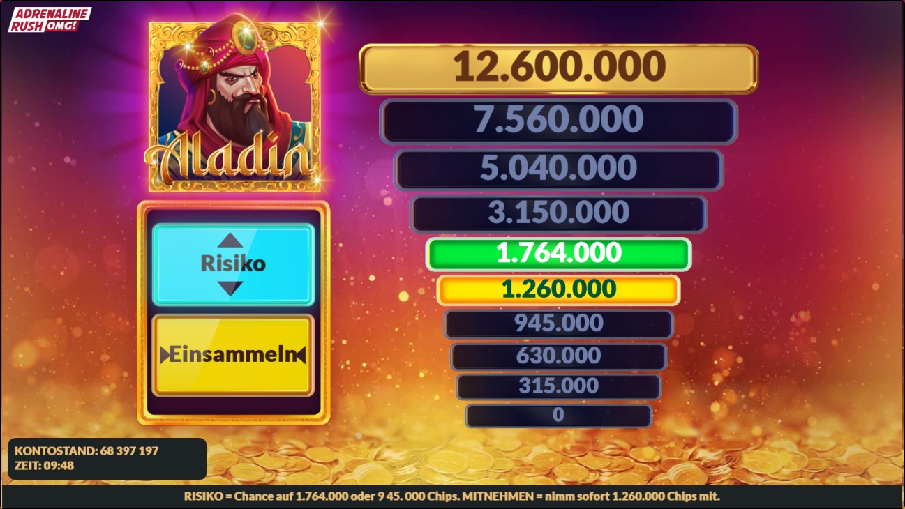 Slotmachine "Aladin"