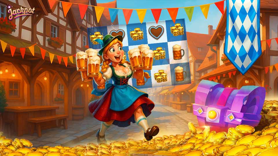 Jackpot Monatskalender mit neuen Boni Freispielen udn Chips