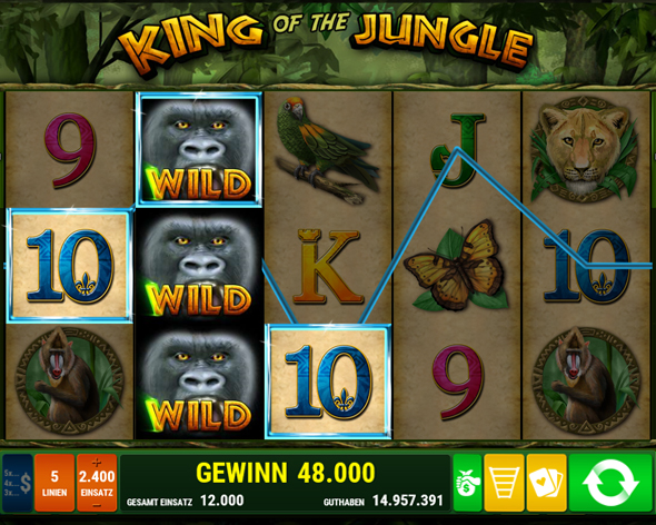 Spiele King Of The Jungle - Video Slots Online Spiele King Of The Jungle - Video Slots Online
