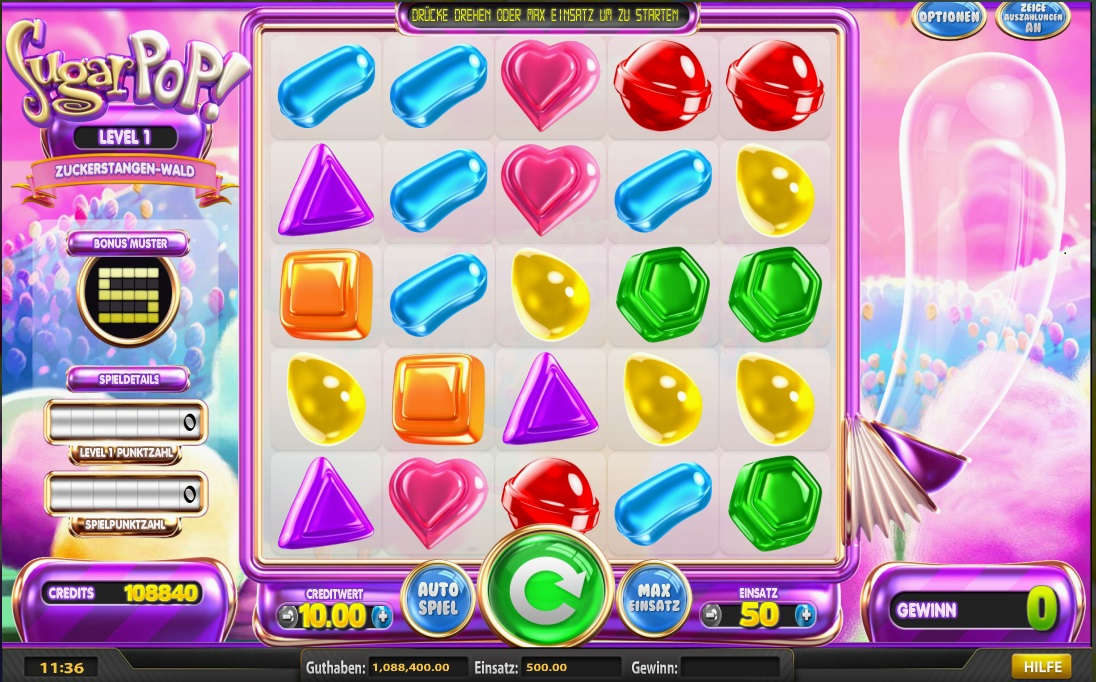 Automatenspiel Sugar Pop