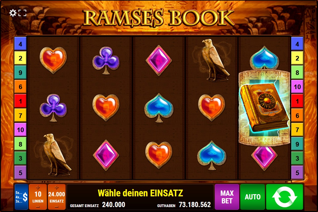 Slotmachine Ramses Book