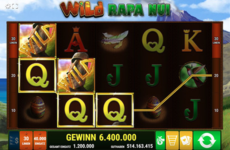 The slot Wild Rapa Nui.