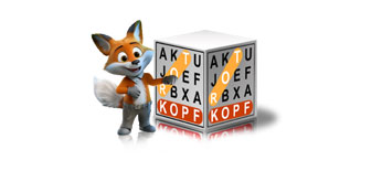 Wortsuche Icon von der Rate-Fuchs Rätsel App