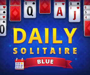 Solitaire Karten vom Spiel Daily Solitaire Blue
