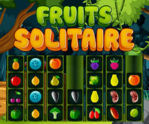 Spielkarten des Spiels Fruits Solitaire