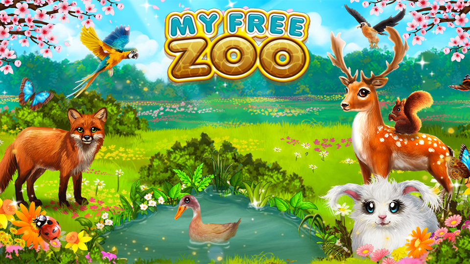My Free Zoo Teaser Grafik für den Frühlings Content