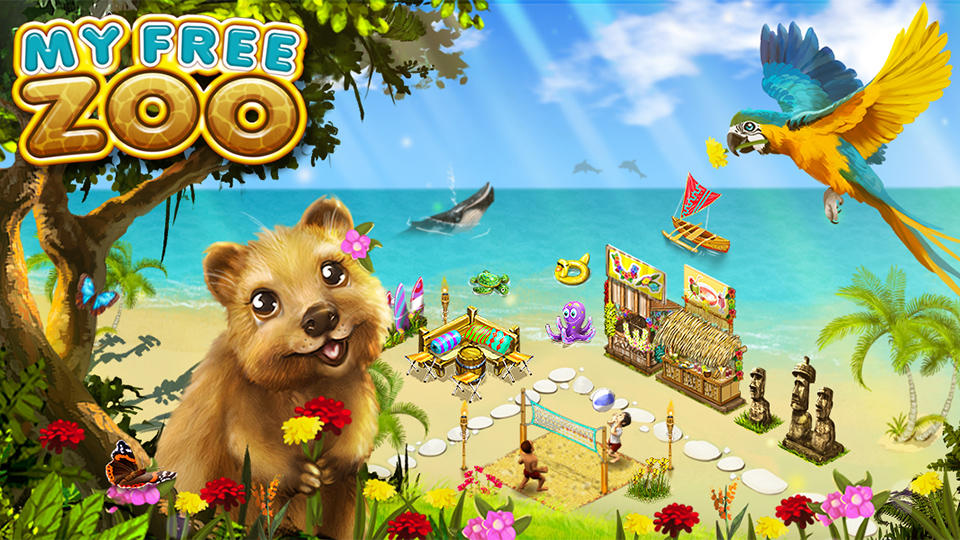 My Free Zoo Teaser Grafik für den Sommer Content