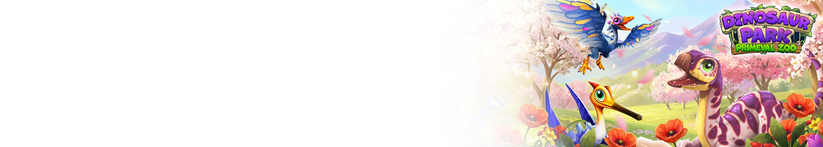 Dinosaur Park - Dinos im Dschungel im Frühling