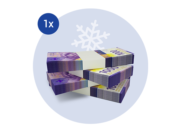 CHF 300'000 im Jackpot