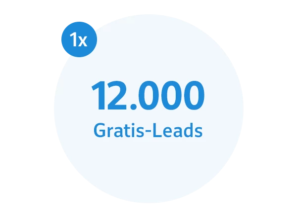 1x 12.000 Gratis-Leads