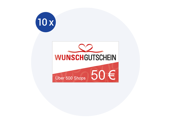 50 € Wunschgutschein