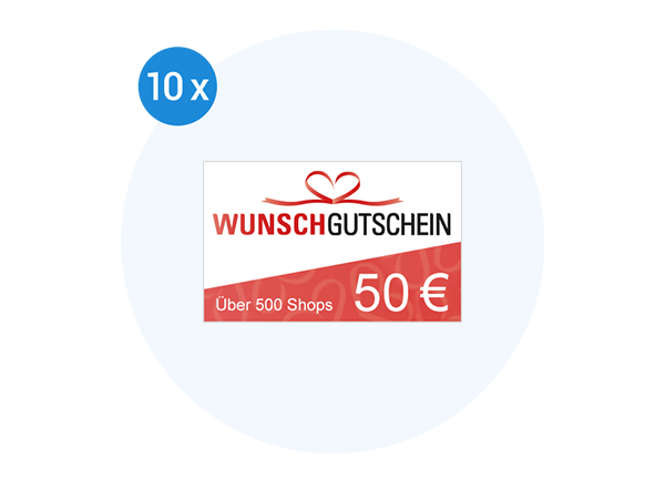 50 € Wunschgutschein