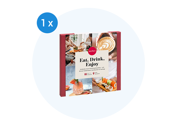 mydays Geschenkbox "Eat, Drink, Enjoy!"