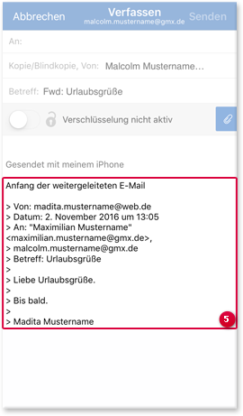 E-Mail verfassen