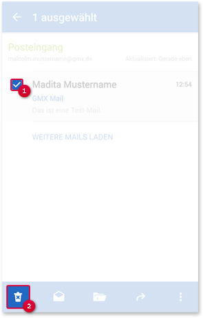 Mail löschen