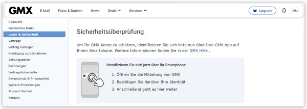 Per Mail App bestätigen