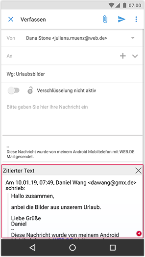 E-Mail verfassen