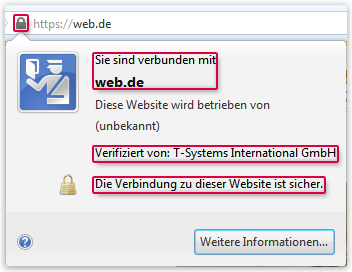 Firefox-Zertifikat