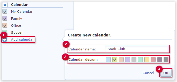 Adding a Calendar