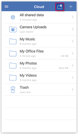 folder settings
