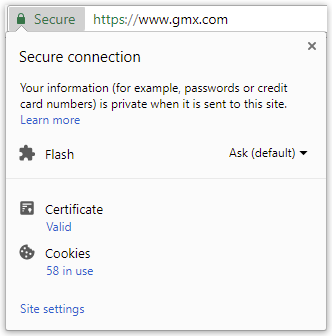 Chrome Certificate