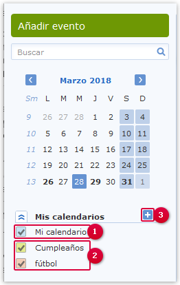 Additional Calendars